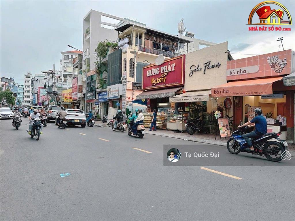 Nhà đất sổ đỏ mặt tiền Huỳnh Văn Bánh Phú Nhuận 40.6m2 giá 10.5 tỷ