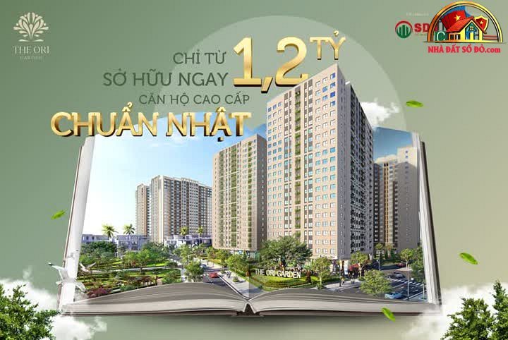 Bất động sản sổ đỏ Đà Nẵng – Căn hộ chung cư The Ori Garden