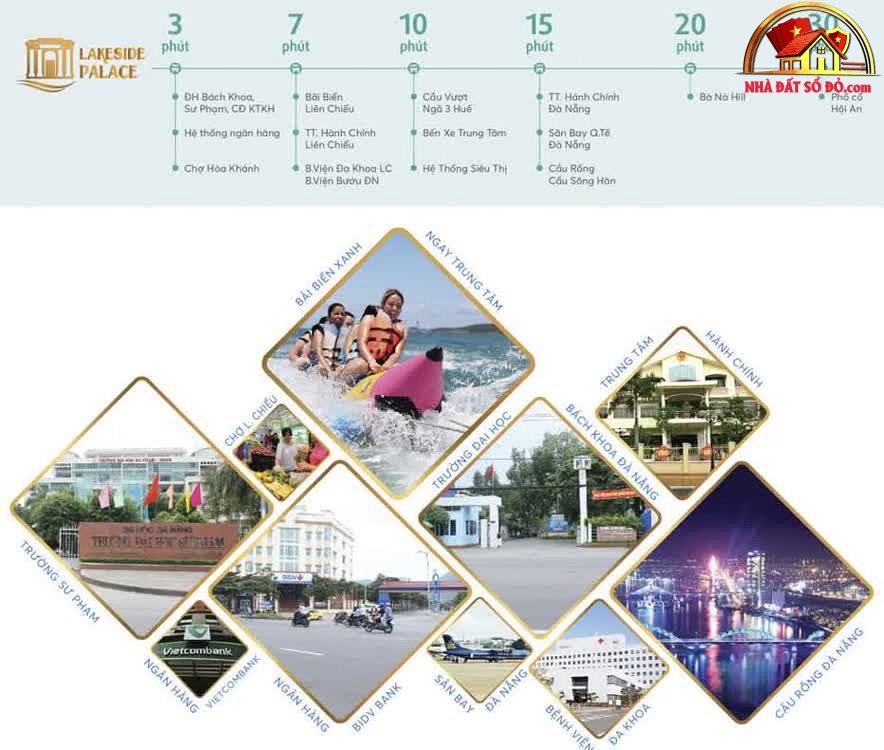 Bán đất nền dự án Lakeside Palace Liên Chiểu Đà Nẵng 100m2 giá 2.05 tỷ