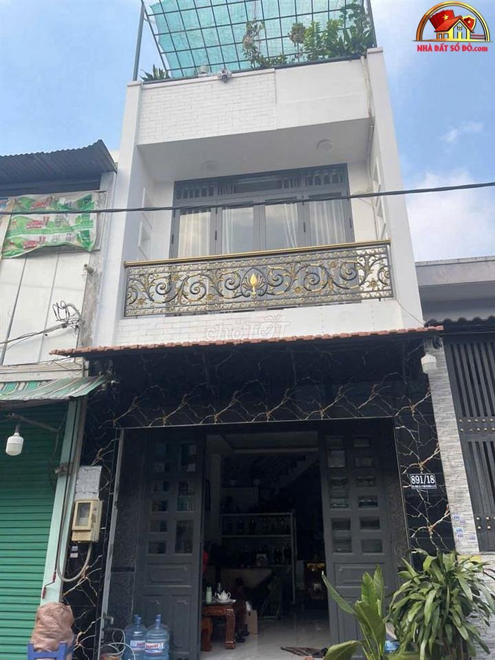 Nhà đất sổ đỏ TP.HCM giá 6.3 tỷ, diện tích 56m2, hẻm xe hơi