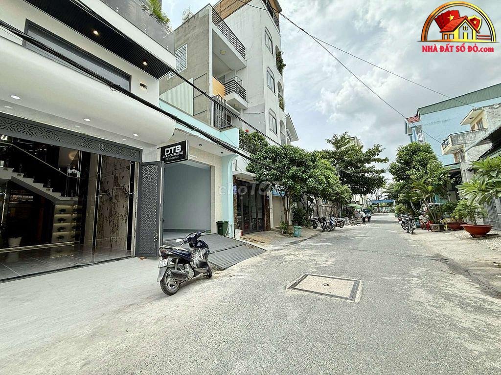 Nhà đất sổ đỏ Quận 12 TP.HCM – Nhà riêng 4PN thang máy hẻm rộng 10m