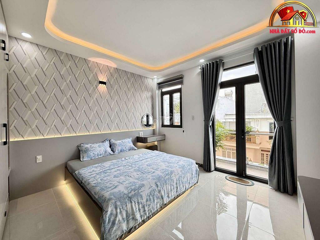 Nhà đất sổ đỏ Quận 12 TP.HCM – Nhà riêng 4PN thang máy hẻm rộng 10m