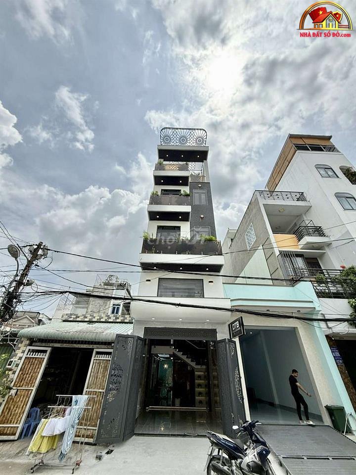 Nhà đất sổ đỏ Quận 12 TP.HCM – Nhà riêng 4PN thang máy hẻm rộng 10m
