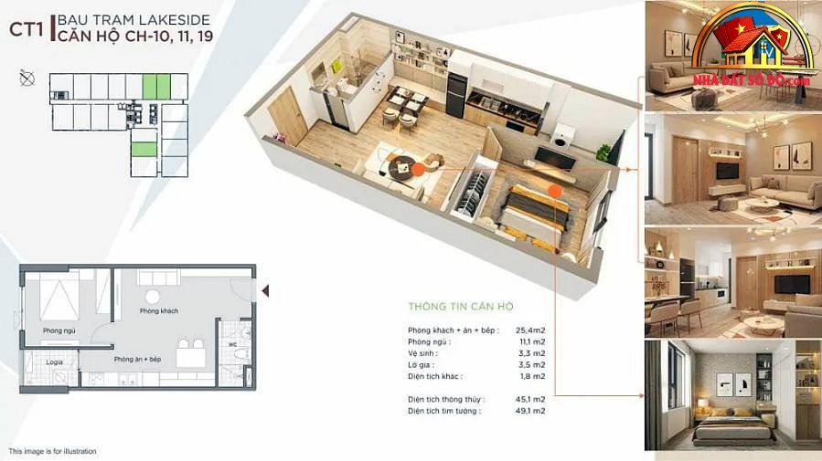 Bán căn hộ chung cư 70m² tại The Ori Garden Liên Chiểu Đà Nẵng, giá 1,8 tỷ