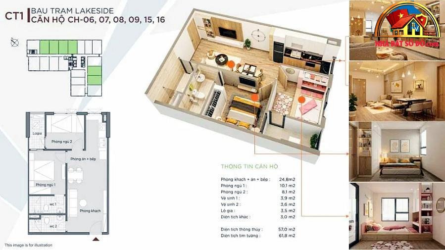 Bán căn hộ chung cư 70m² tại The Ori Garden Liên Chiểu Đà Nẵng, giá 1,8 tỷ