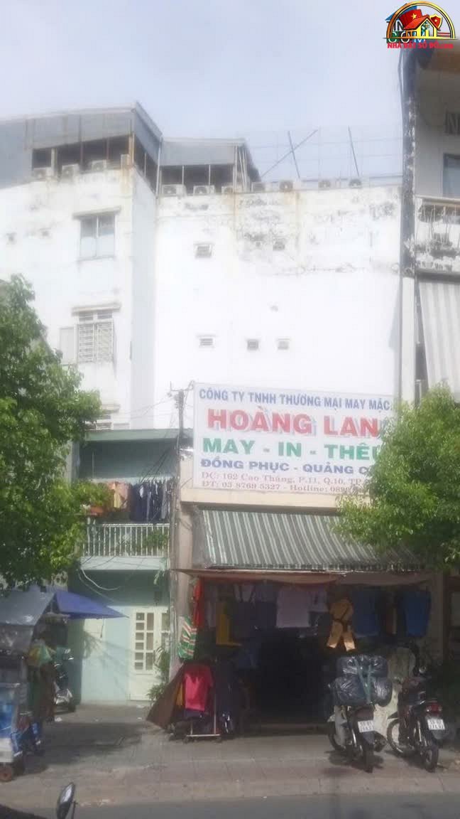 Nhà đất sổ đỏ Quận 10 TP.HCM – Bán nhà mặt tiền Cao Thắng 148m² giá 29 tỷ
