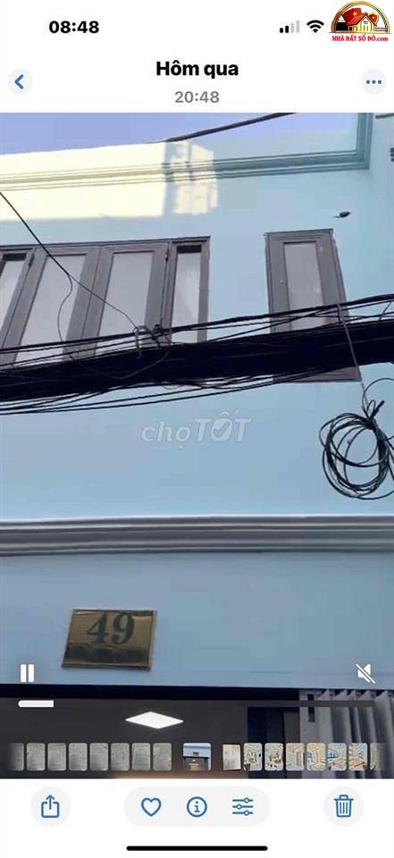 Nhà đất sổ đỏ giá 3.15 tỷ tại đường Nguyễn Lâm, Bình Thạnh TP.HCM