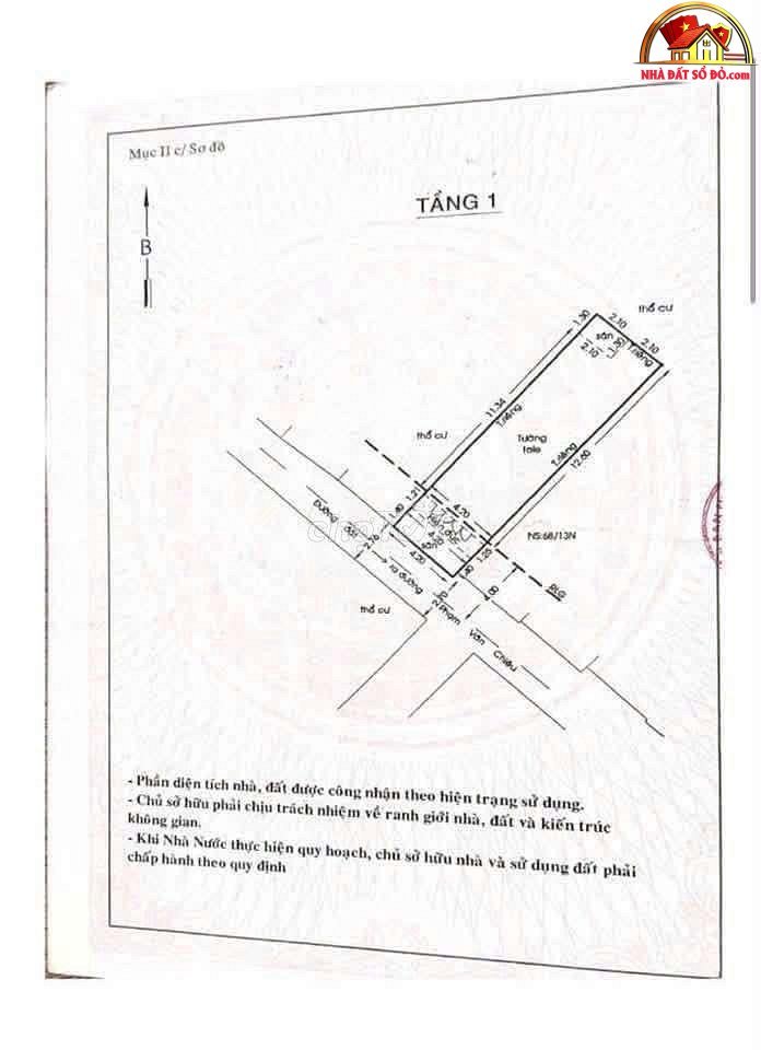 Nhà đất sổ đỏ Gò Vấp TP.HCM bán nhà 1PN hẻm yên tĩnh giá 4.5 tỷ
