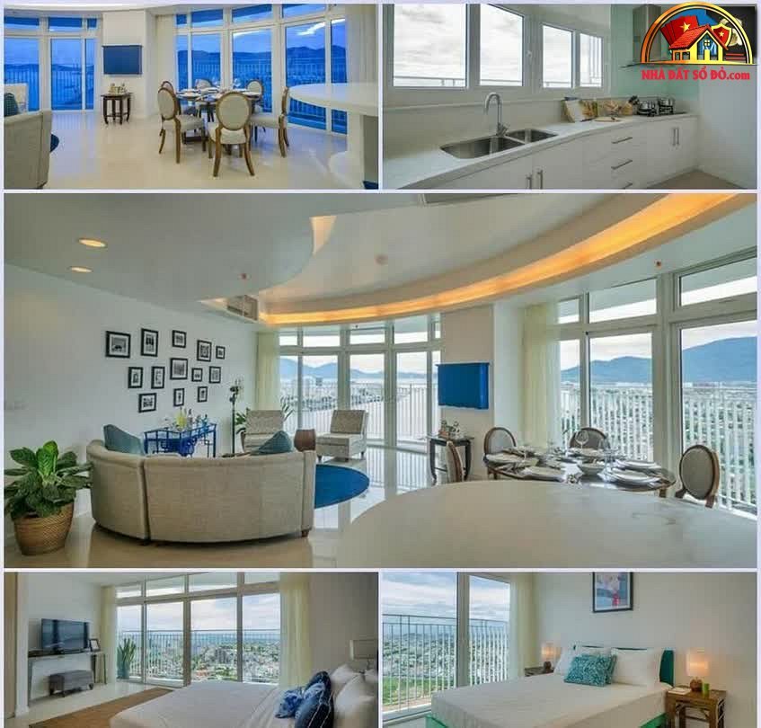 Bán căn hộ chung cư sổ đỏ tại Sơn Trà Đà Nẵng, 109m² view sông Hàn