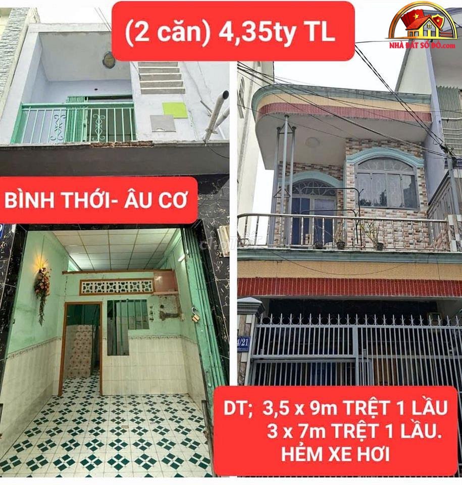 Nhà đất sổ đỏ Quận 11 TP.HCM diện tích 32m2 giá 4.65 tỷ