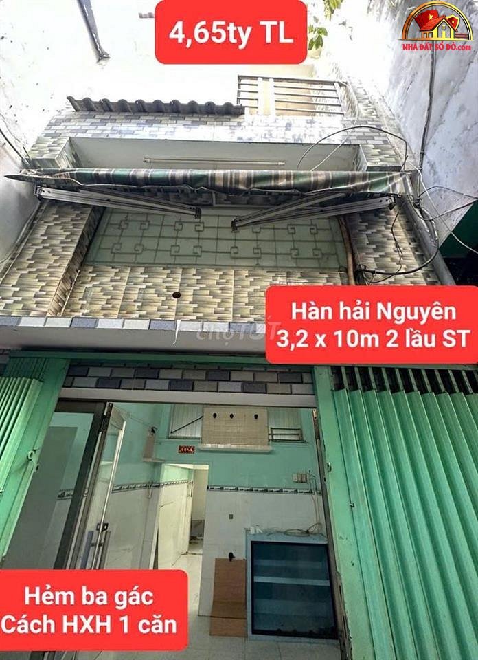 Nhà đất sổ đỏ Quận 11 TP.HCM diện tích 32m2 giá 4.65 tỷ