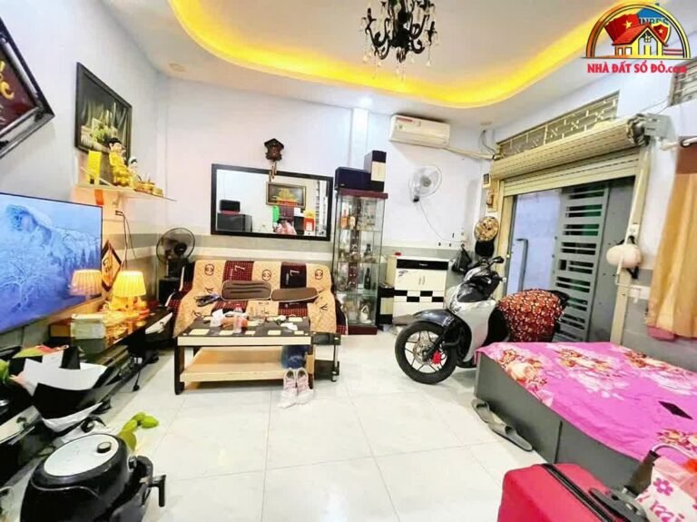 Bán nhà riêng sổ đỏ Quận 4 Hồ Chí Minh 2.69 tỷ diện tích 56m²