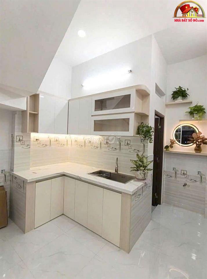 Nhà đất sổ đỏ 2 tầng 2PN 2WC hẻm xe hơi Bình Hưng Hoà A TP.HCM giá 3 tỷ