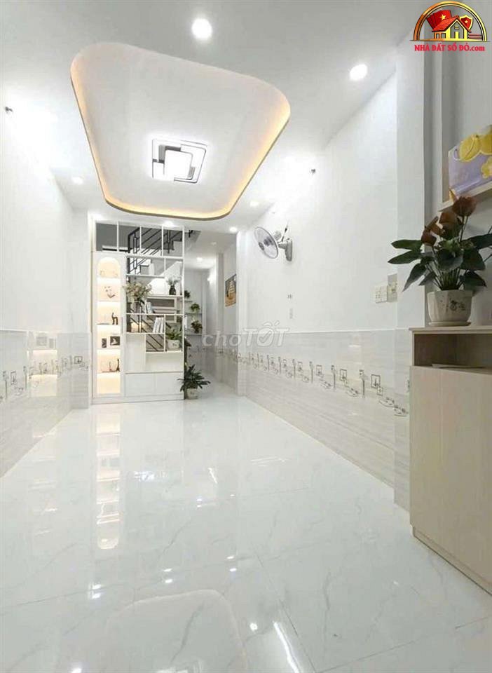 Nhà đất sổ đỏ 2 tầng 2PN 2WC hẻm xe hơi Bình Hưng Hoà A TP.HCM giá 3 tỷ