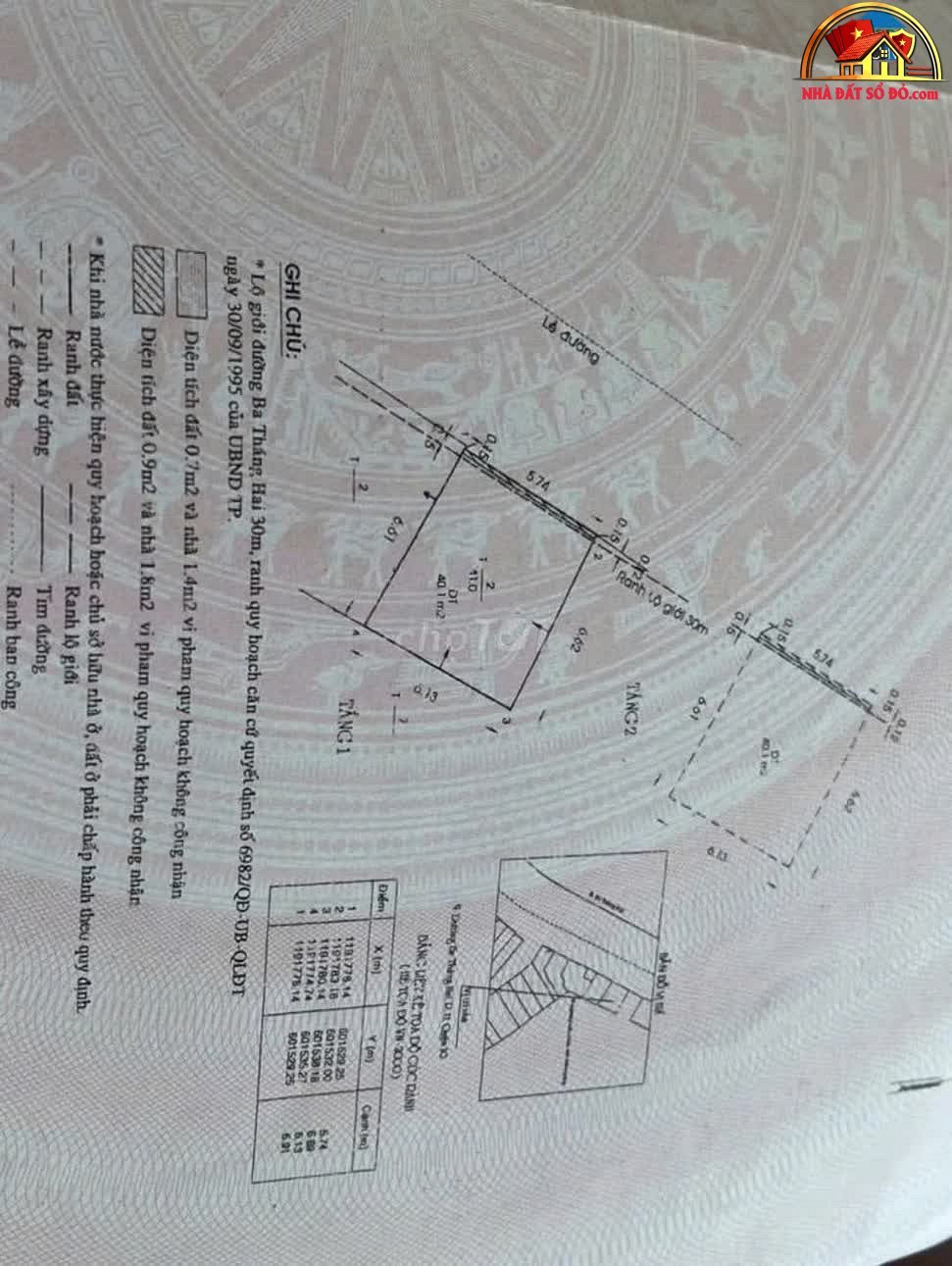 Bán nhà mặt phố 3/2 Phường 11 Quận 10 TP.HCM giá 18 tỷ