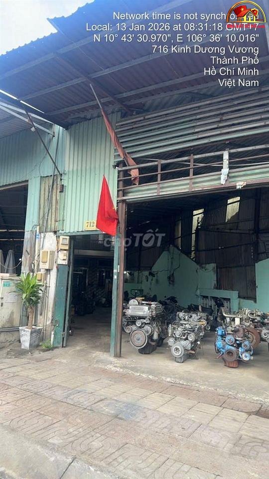 Nhà đất sổ đỏ mặt tiền Kinh Dương Vương, Quận Bình Tân, TP.HCM giá 18.5 tỷ