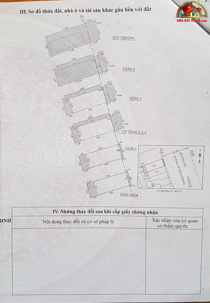 Bán nhà mặt phố Lê Hồng Phong Quận 5 TP.HCM, 51m2, giá 26 tỷ