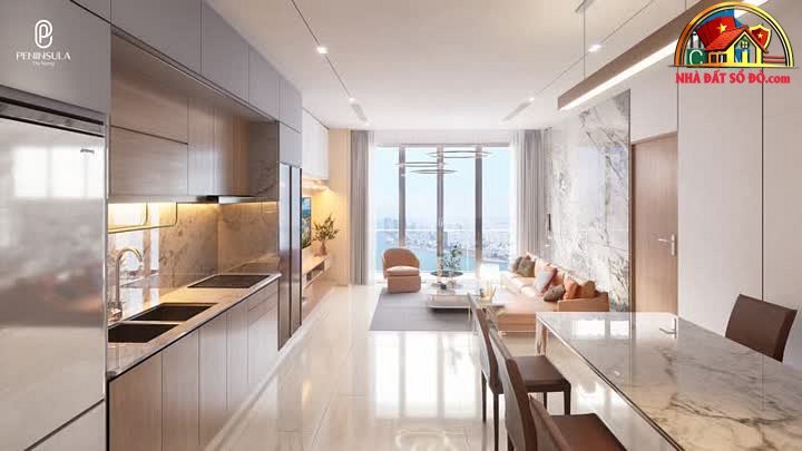 Bán căn hộ chung cư mặt tiền sông Hàn 63 m² tại Sơn Trà Đà Nẵng giá 3.3 tỷ