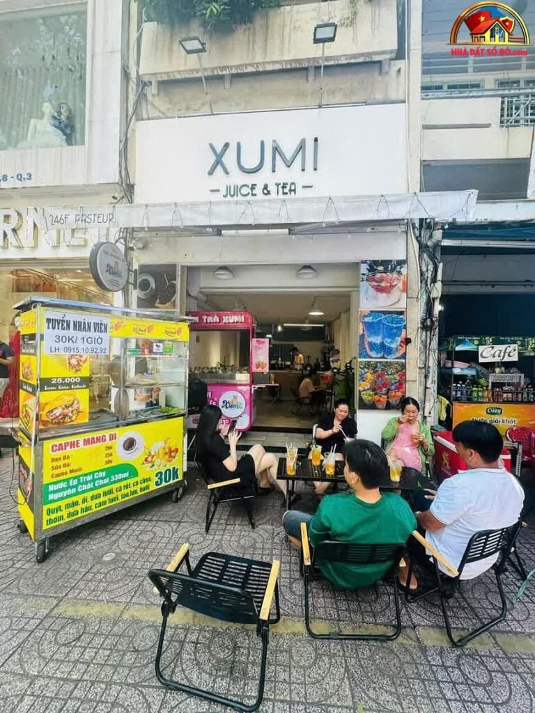 Sang nhượng mặt bằng tại Pasteur phường Võ Thị Sáu quận 3 TP.HCM