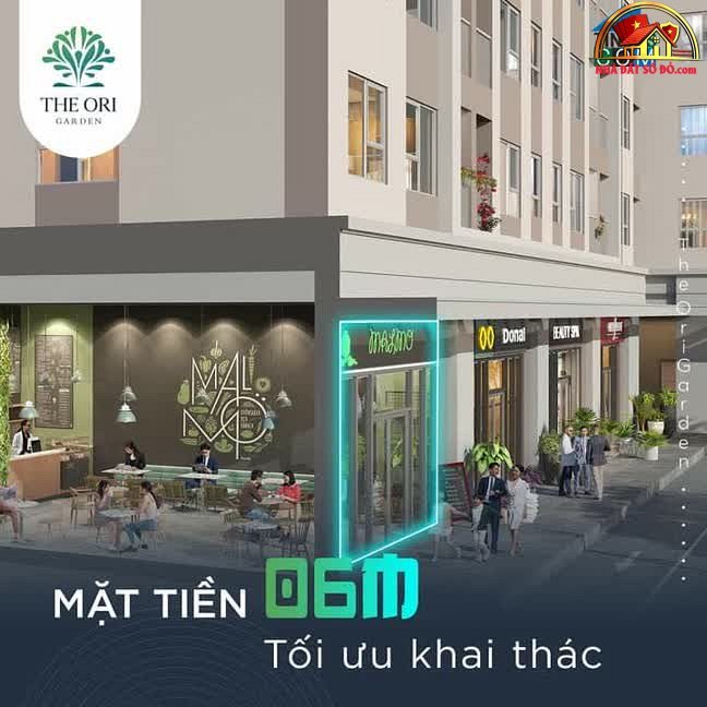 Bất động sản sổ đỏ Đà Nẵng: Bán căn hộ chung cư The Ori Garden