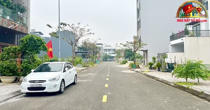 Bán đất sổ đỏ Ngũ Hành Sơn Đà Nẵng 105m² mặt tiền đường Bờ Quan 7