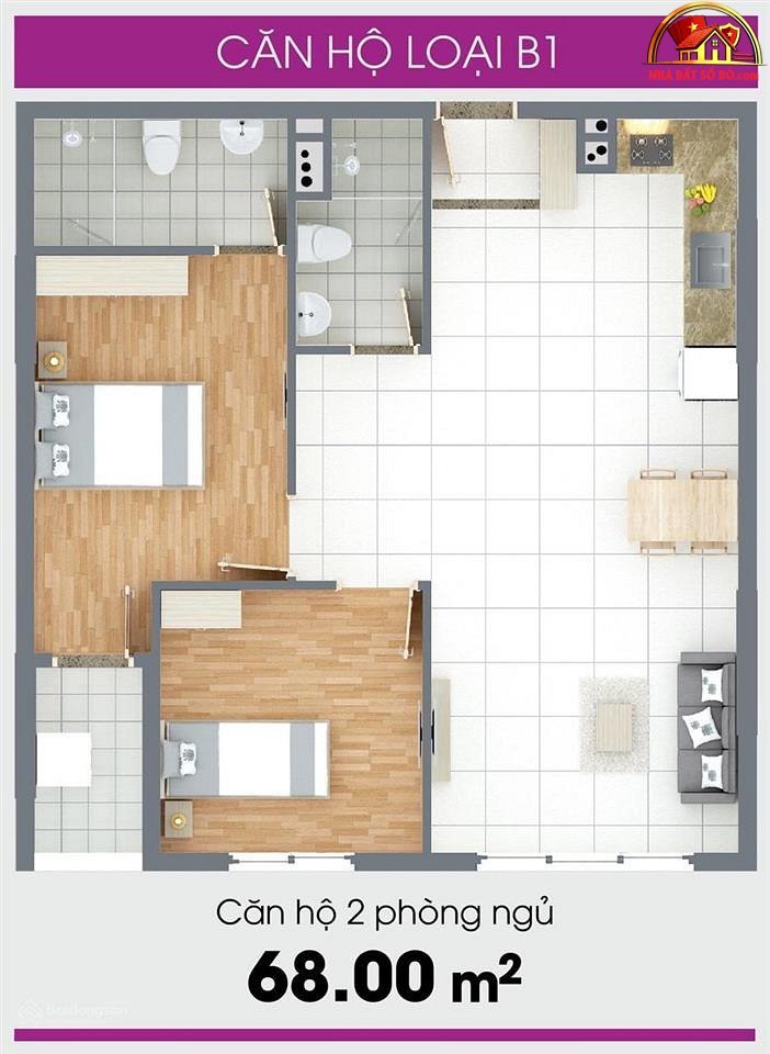 Bán shophouse Green Town Bình Tân 68m² giá 3.45 tỷ