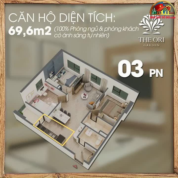 Chung cư giá rẻ The Ori Garden gần Đại học Bách Khoa Đà Nẵng