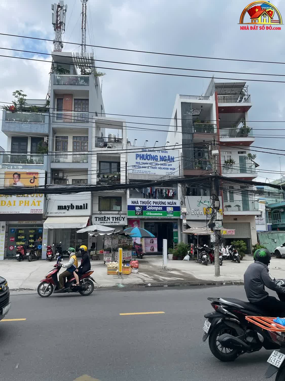 Nhà đất sổ đỏ Quận 10 TP.HCM – Bán nhà mặt tiền 497 Cmt8 giá 35 tỷ