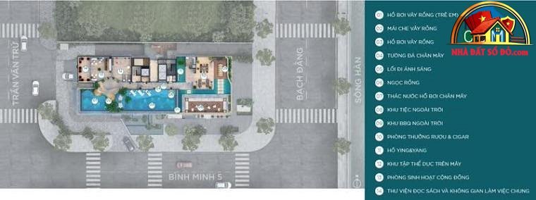 Bất động sản sổ đỏ Đà Nẵng – Căn hộ Filmore diện tích 76m2 giá từ 4.234 triệu/m²