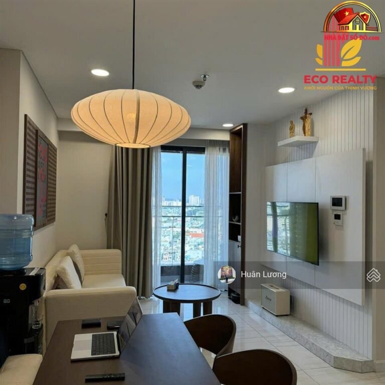 Nhà đất sổ đỏ căn góc 2PN 2WC 78m² tại Kingdom 101 Quận 10