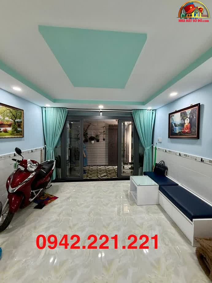 Bán nhà riêng sổ đỏ Tân Phú TP.HCM, nhà đẹp 34m² chỉ 3.99 tỷ