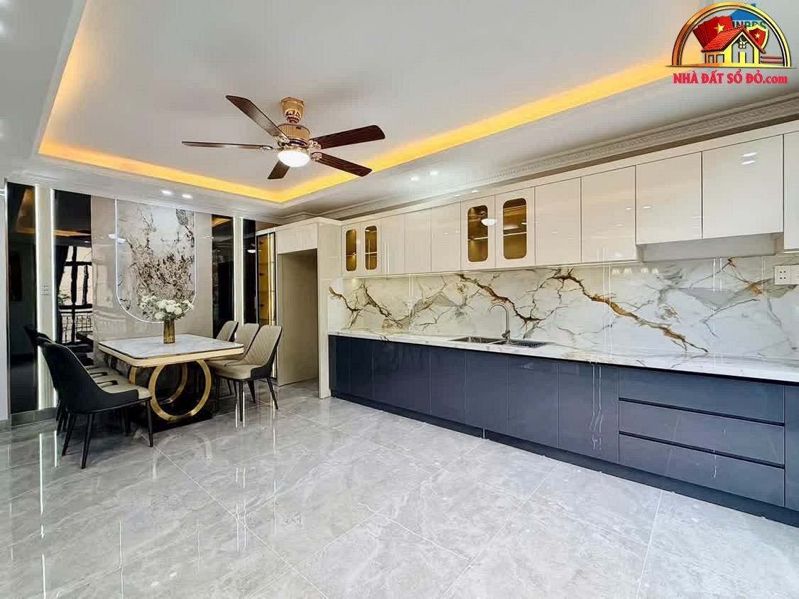 Nhà đất sổ đỏ Gò Vấp – Bán nhà riêng phong cách Châu Âu giá 8,2 tỷ