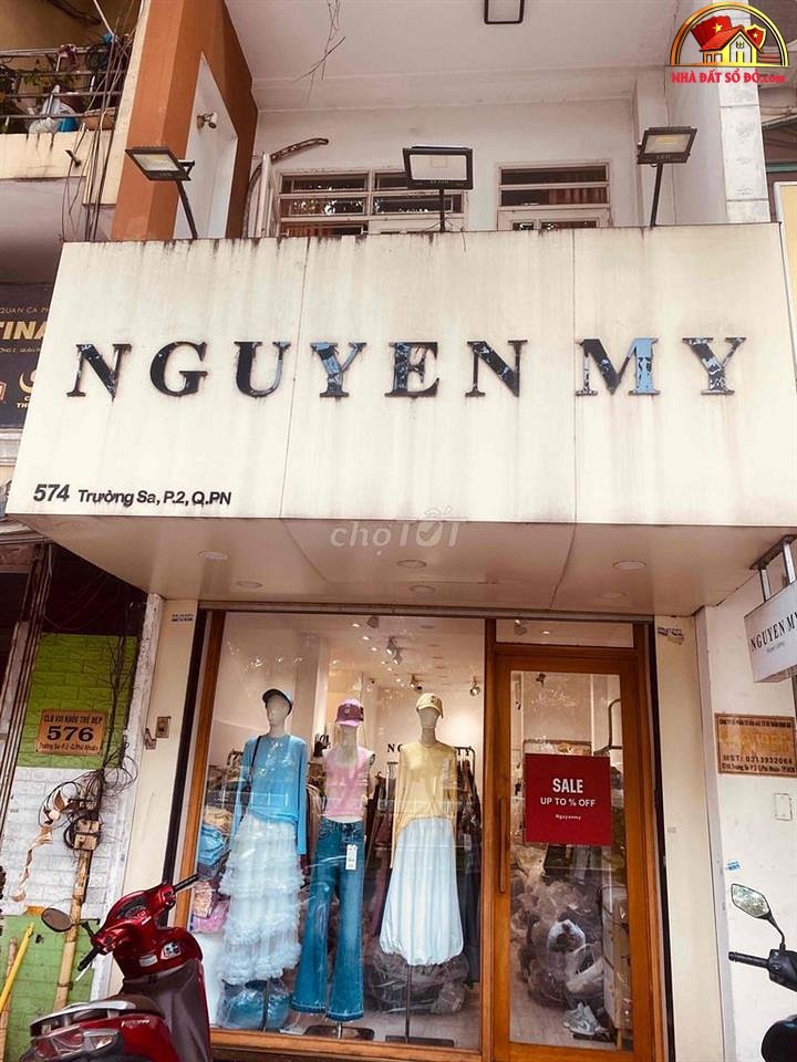 Nhà đất sổ đỏ Phú Nhuận TP.HCM, Mặt bằng kinh doanh 43m2 giá 14.9 tỷ
