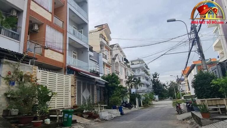 Nhà đất sổ đỏ TP.HCM – Bán nhà mặt tiền 4 tầng Bùi Minh Trực Quận 8 giá 9.8 tỷ