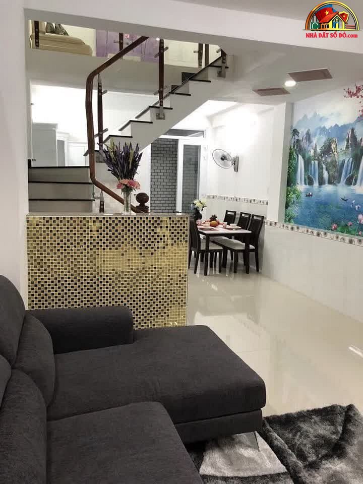 Nhà đất sổ đỏ bán nhà riêng 4 tầng tại Nhà Bè TP.HCM, giá 6.5 tỷ