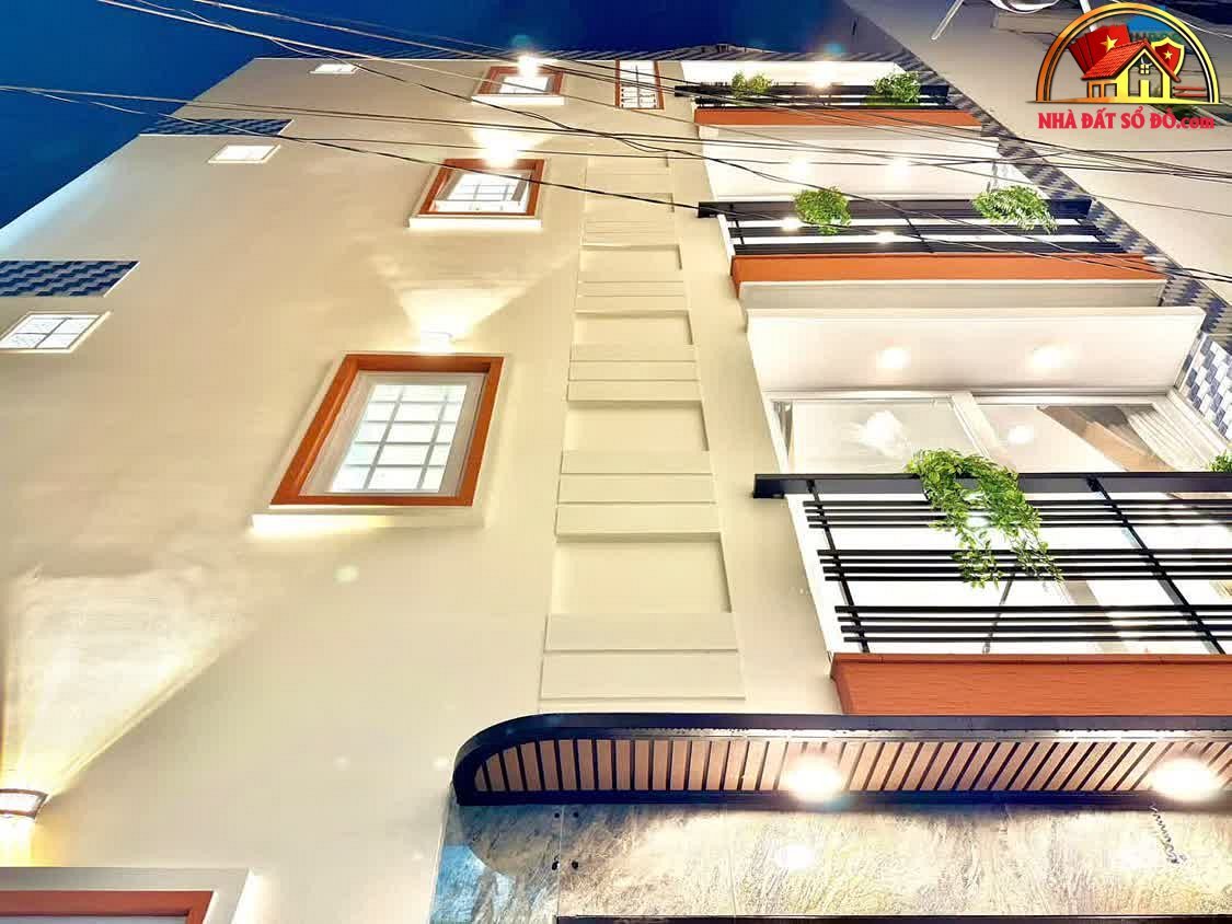 Nhà đất sổ đỏ Phú Nhuận – Bán nhà riêng 4 tầng hẻm ô tô Bùi Văn Thêm