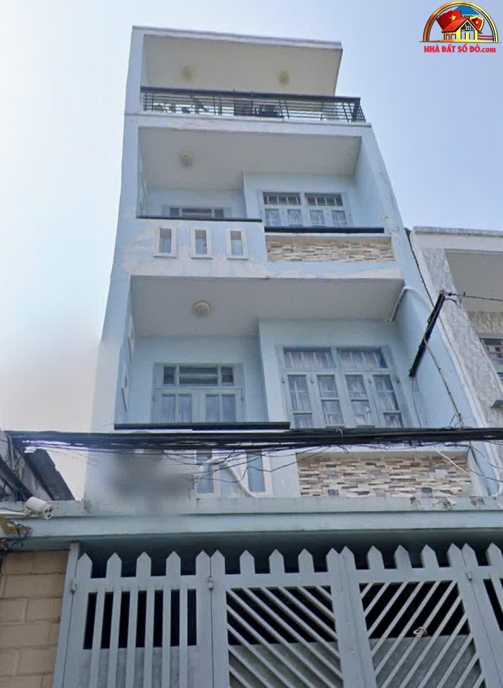 Bán nhà riêng sổ đỏ 5PN, 4WC tại Huỳnh Tấn Phát, Quận 7, Hồ Chí Minh