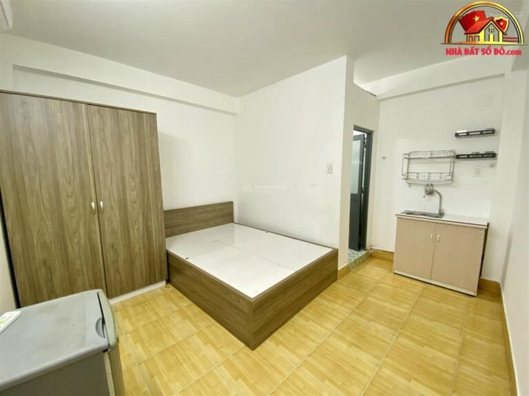 Cho thuê căn hộ studio cao cấp full nội thất gần đại học Văn Hiến giá 3.6 triệu