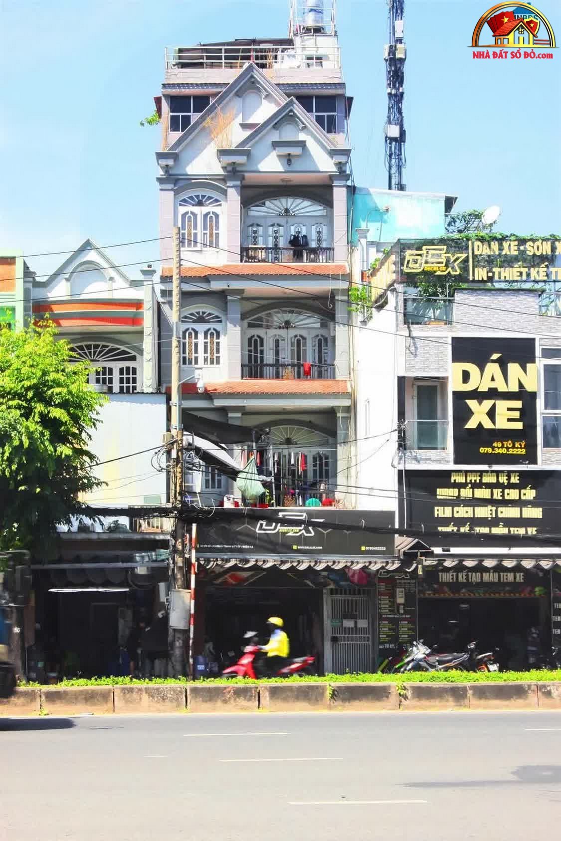 Bán nhà mặt phố 5 lầu tại Tô Ký Quận 12 Hồ Chí Minh giá 13.7 tỷ