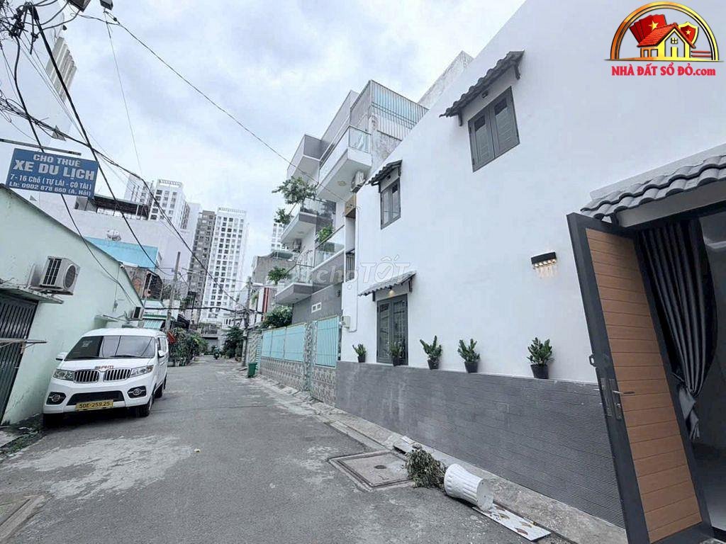 Nhà đất sổ đỏ Tân Phú TP.HCM, bán gấp 3 tỷ 980 triệu, 2 phòng ngủ