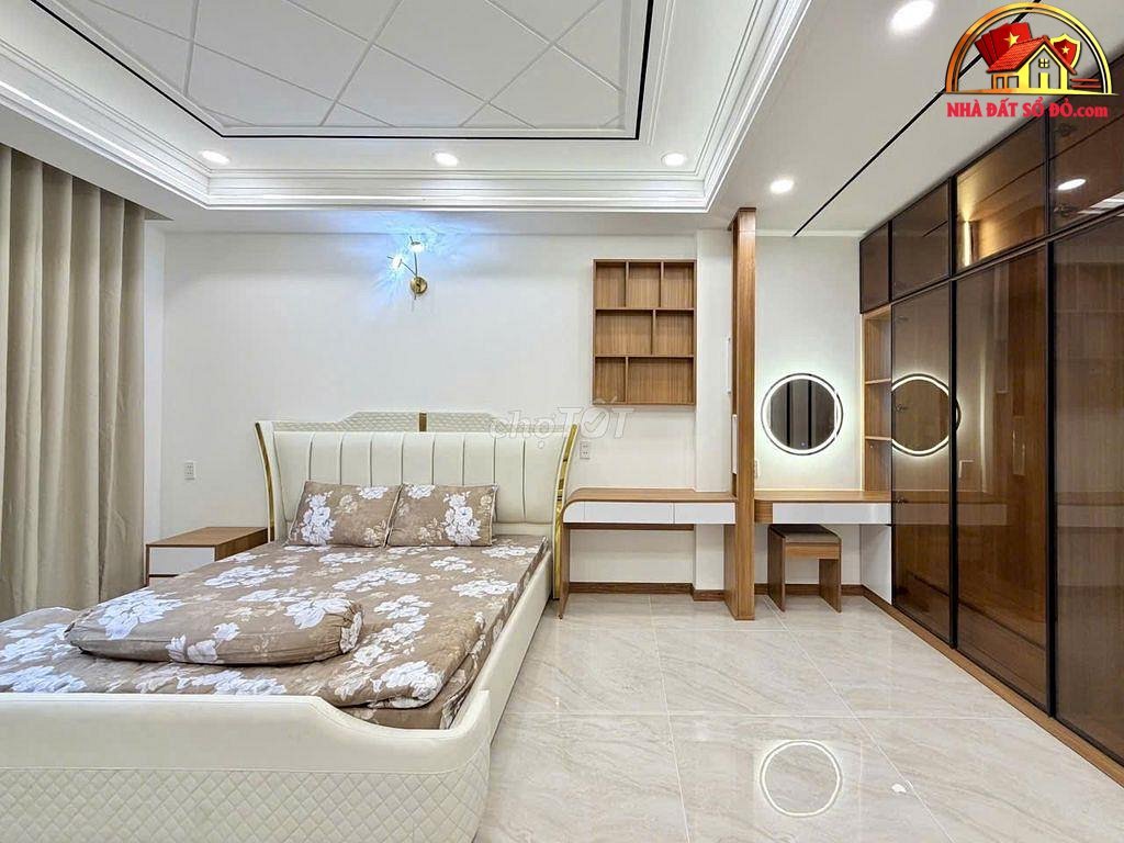 Nhà đất sổ đỏ Quận Bình Thạnh TP.HCM, hẻm ô tô, giá 12.7 tỷ