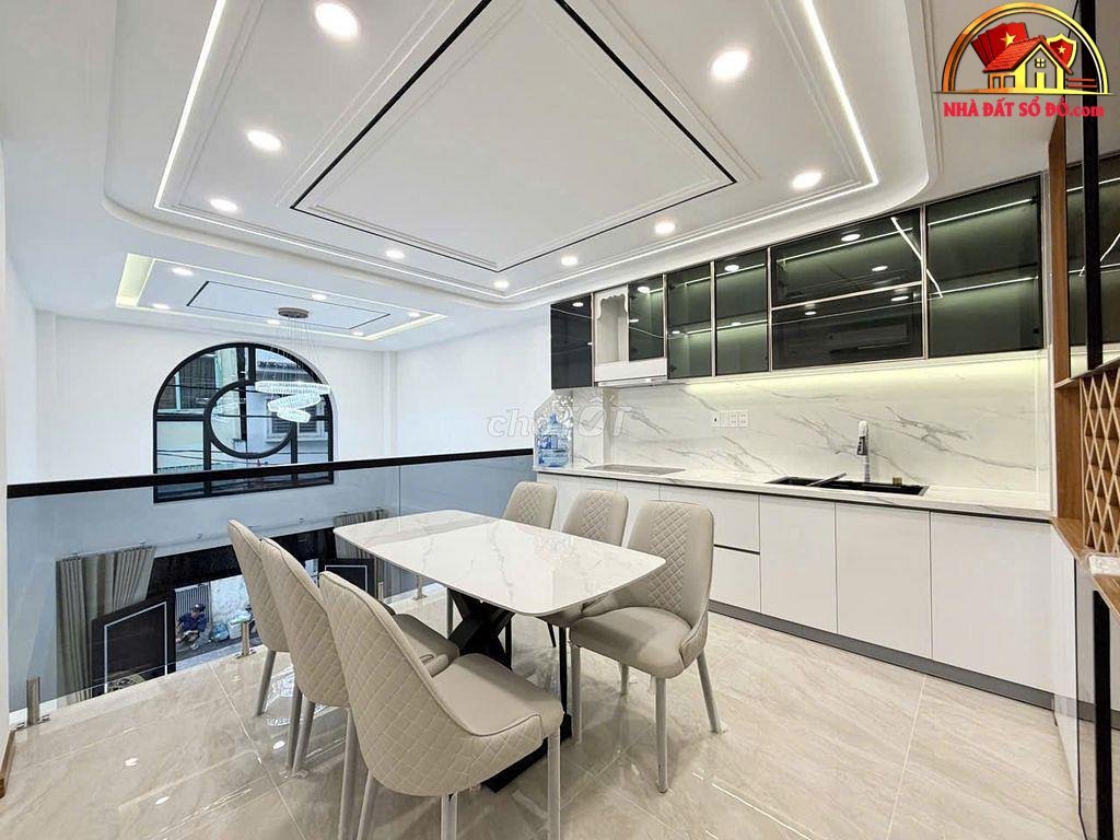 Nhà đất sổ đỏ Quận Bình Thạnh TP.HCM, hẻm ô tô, giá 12.7 tỷ