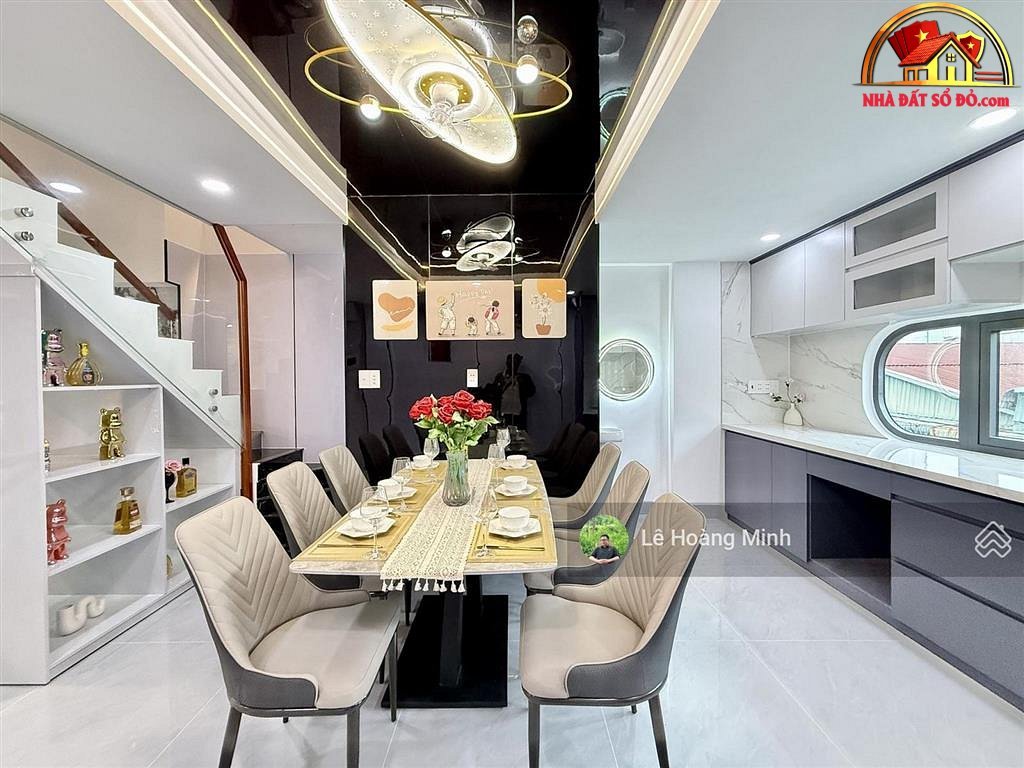 Nhà đất sổ đỏ Quận 12 – Nhà phố 3 tầng full nội thất giá 5.89 tỷ