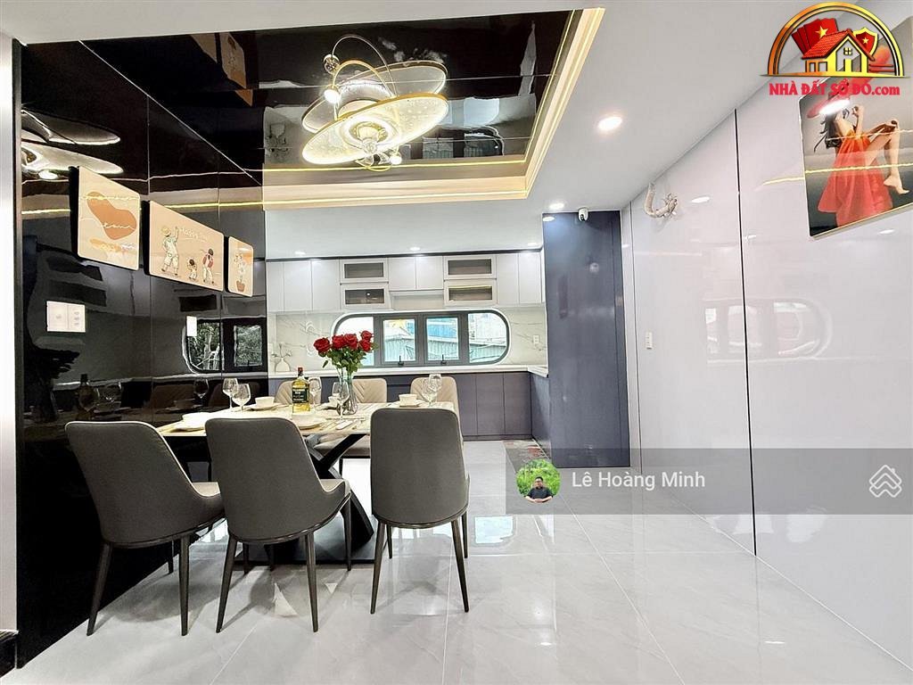 Nhà đất sổ đỏ Quận 12 – Nhà phố 3 tầng full nội thất giá 5.89 tỷ