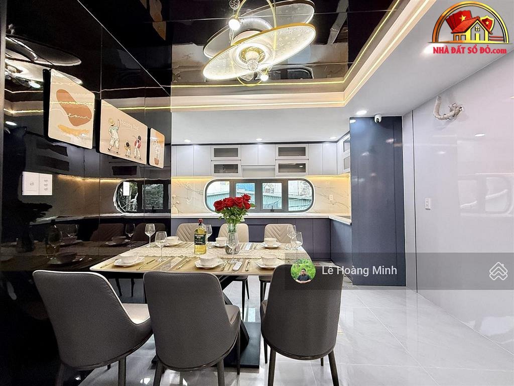 Nhà đất sổ đỏ Quận 12 – Nhà phố 3 tầng full nội thất giá 5.89 tỷ