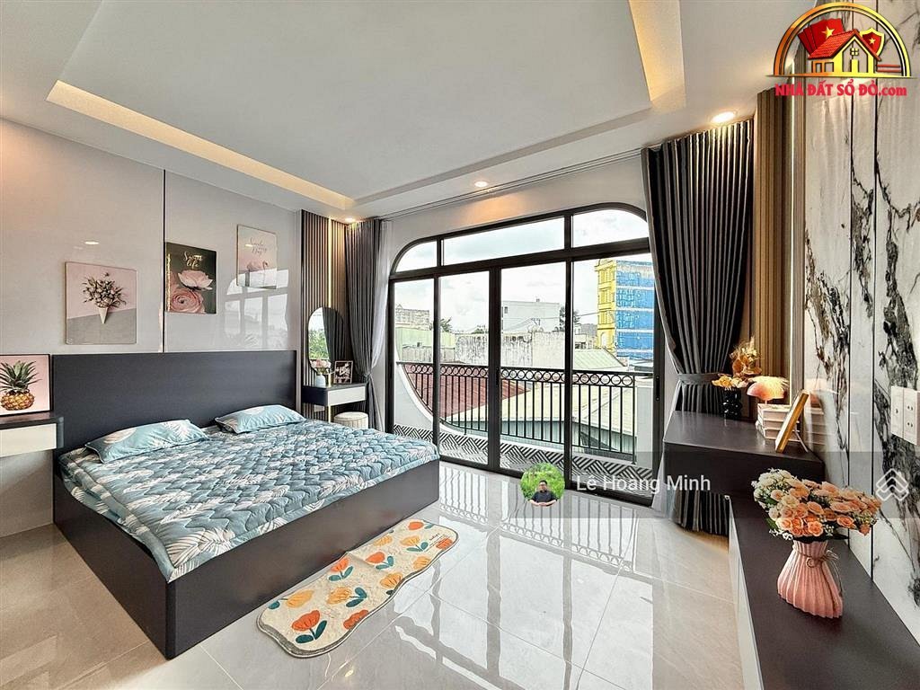 Nhà đất sổ đỏ Quận 12 – Nhà phố 3 tầng full nội thất giá 5.89 tỷ