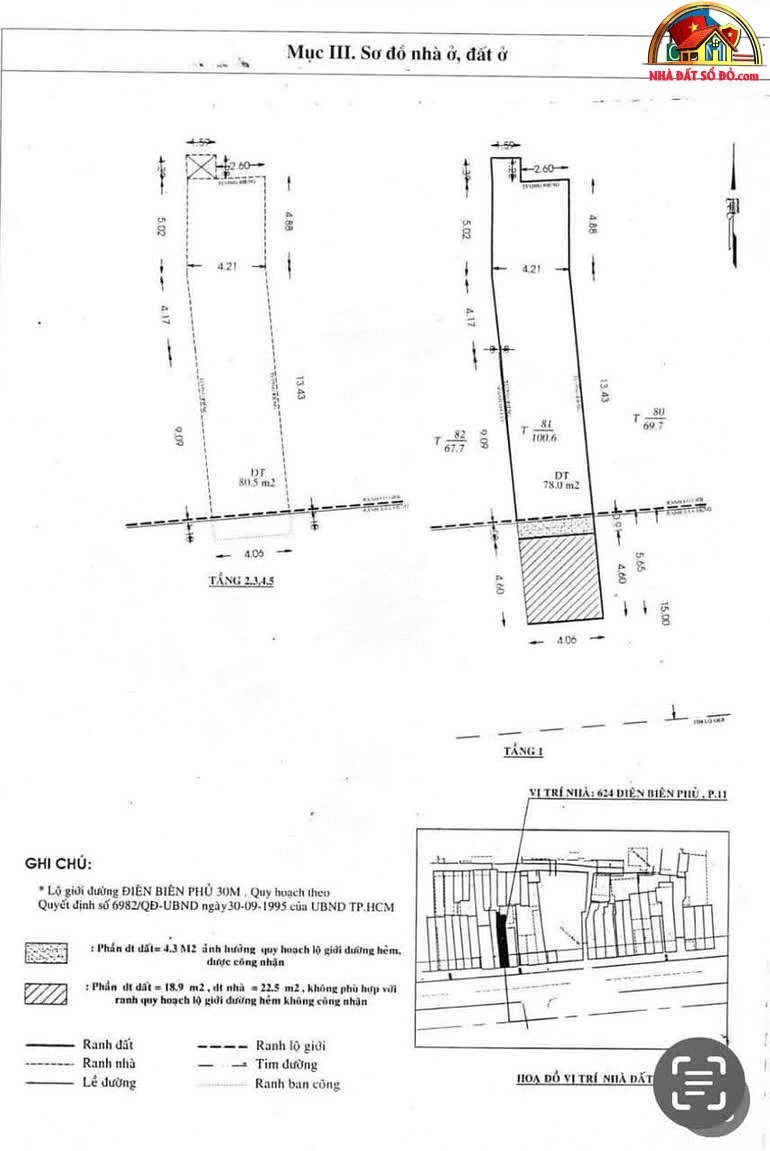 Bán nhà mặt tiền sổ đỏ quận 10, TP.HCM diện tích 88m² giá 29.5 tỷ