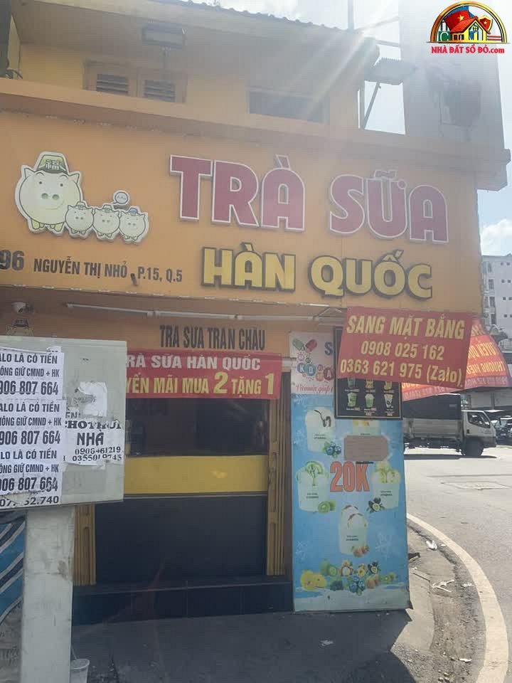 Bán mặt bằng kinh doanh tại đường Nguyễn Thị Nhỏ, Quận 5 TP.HCM