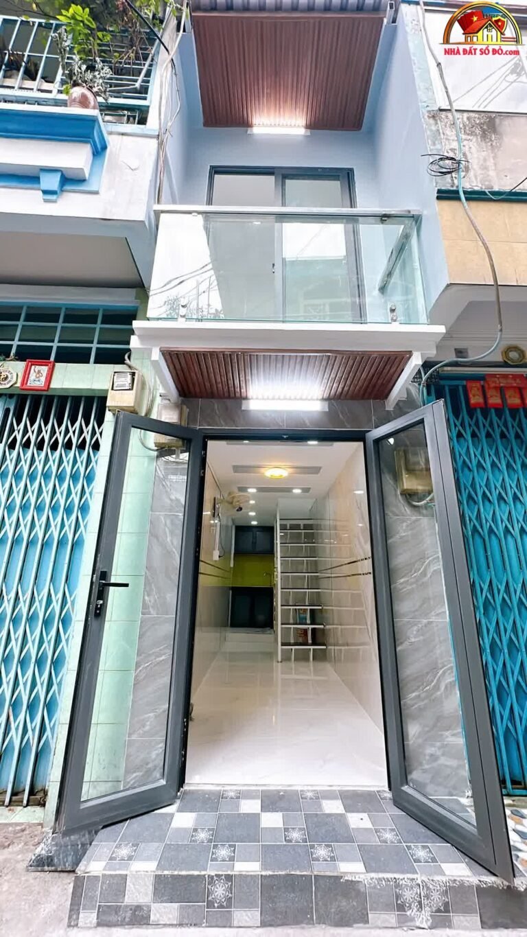 Bán nhà đất sổ đỏ Quận 4 Hồ Chí Minh – 38m² giá 1.54 tỷ
