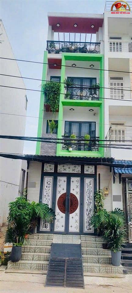 Nhà đất sổ đỏ Bình Tân TP.HCM 4 tầng giá 8,7 tỷ hẻm xe tải